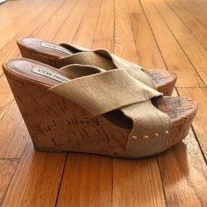 Steve Madden Cork Wedge Sandal